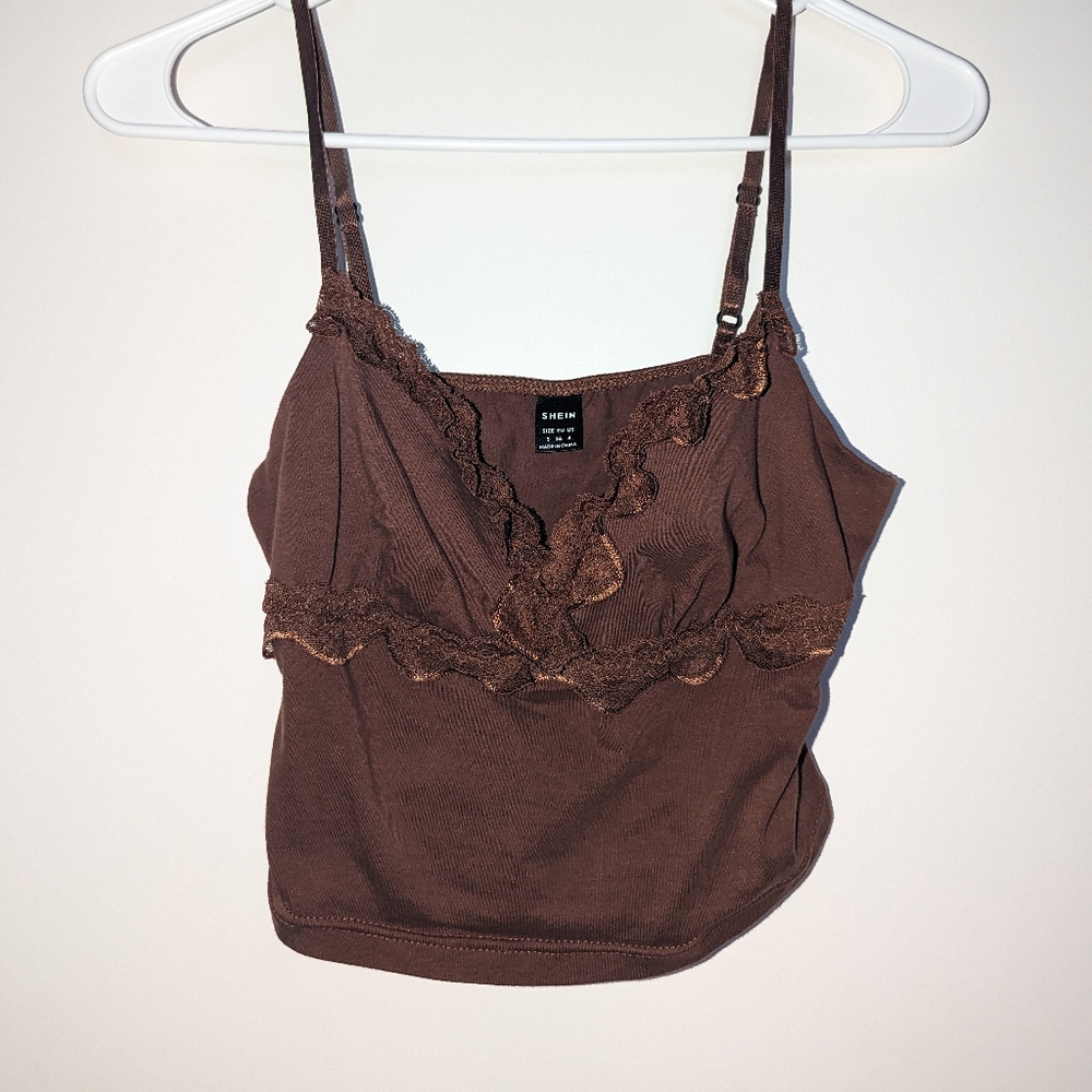 SHEIN Crop Tank Top